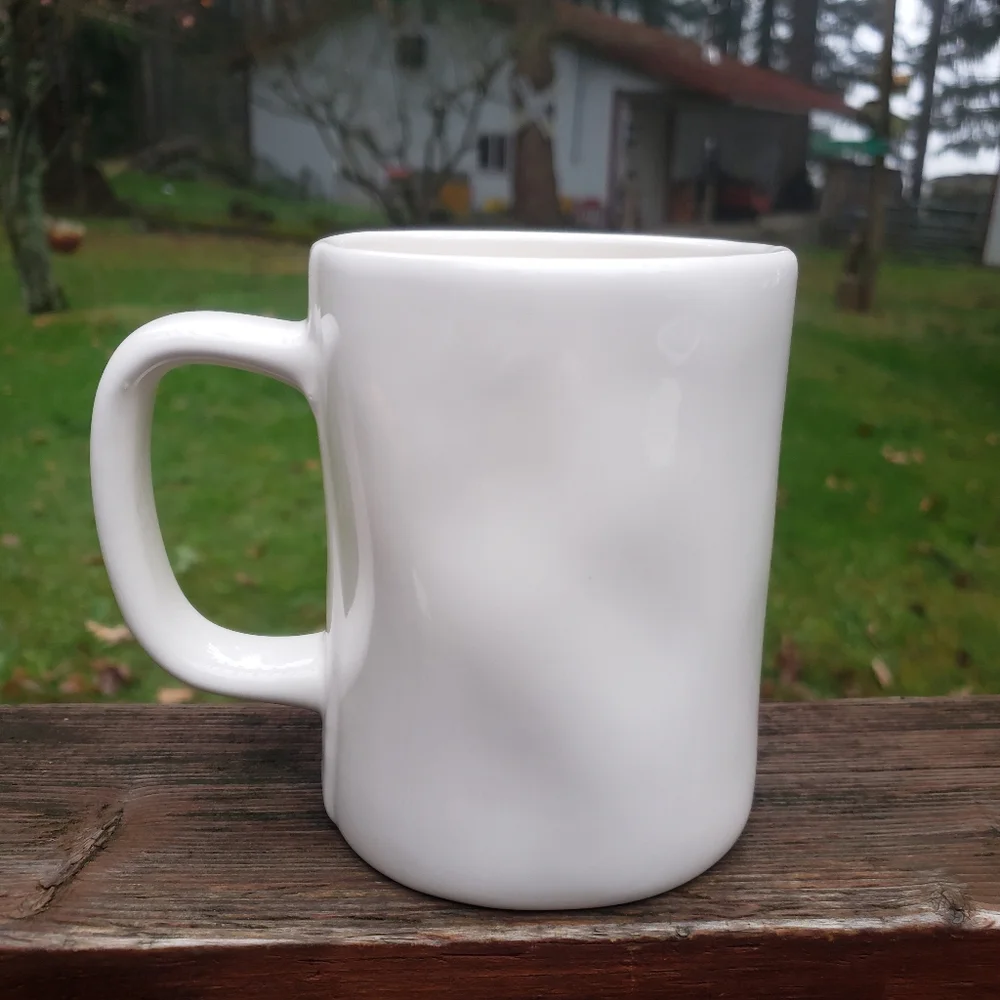 Rae Dunn Canadian Maple Leaf And EH? Coffee Mug